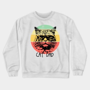 Retro Cat Ded Crewneck Sweatshirt